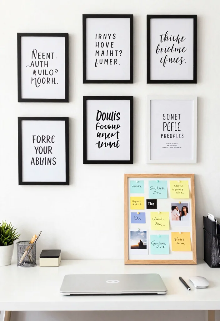 17 Corporate Desk Setup Ideas That Feel Sleek - 15. Insightful Quotes and Inspiration 1