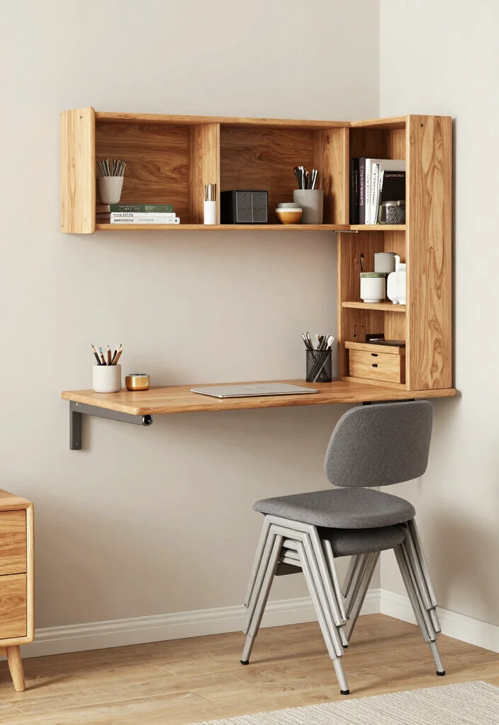 17 Corporate Desk Setup Ideas That Feel Sleek - 6. Multi-Functional Furniture 1