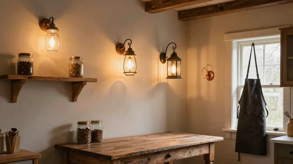 17 Kitchen Wall Lamp Ideas That Add Warm Lighting