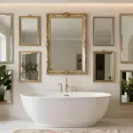 17 Mirror Wall Bathroom Ideas That Feel Luxe
