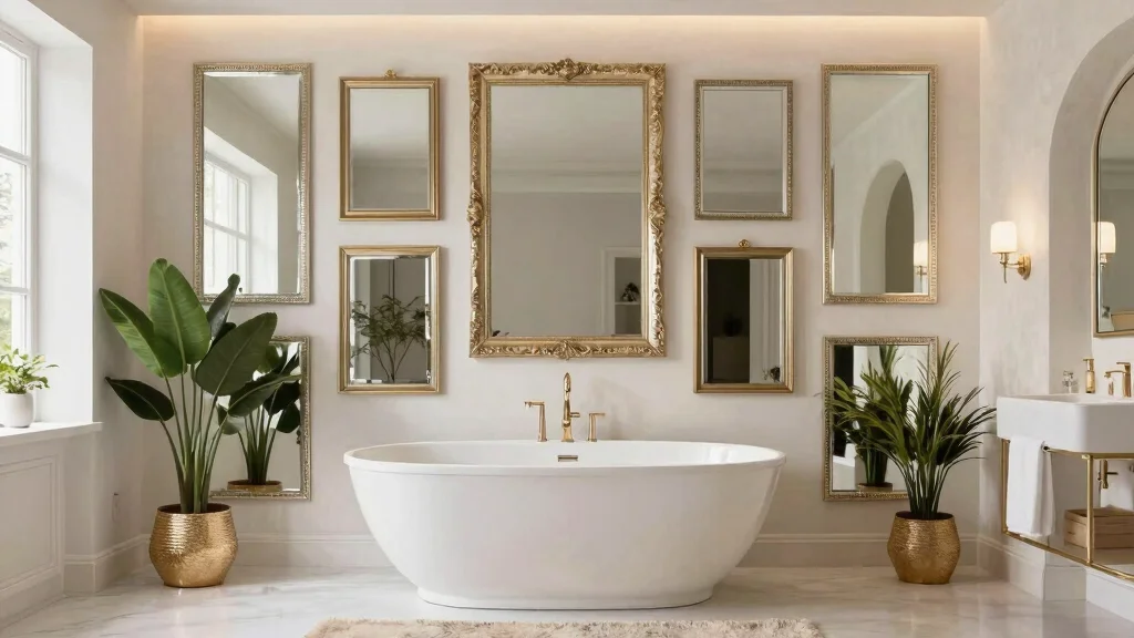 17 Mirror Wall Bathroom Ideas That Feel Luxe