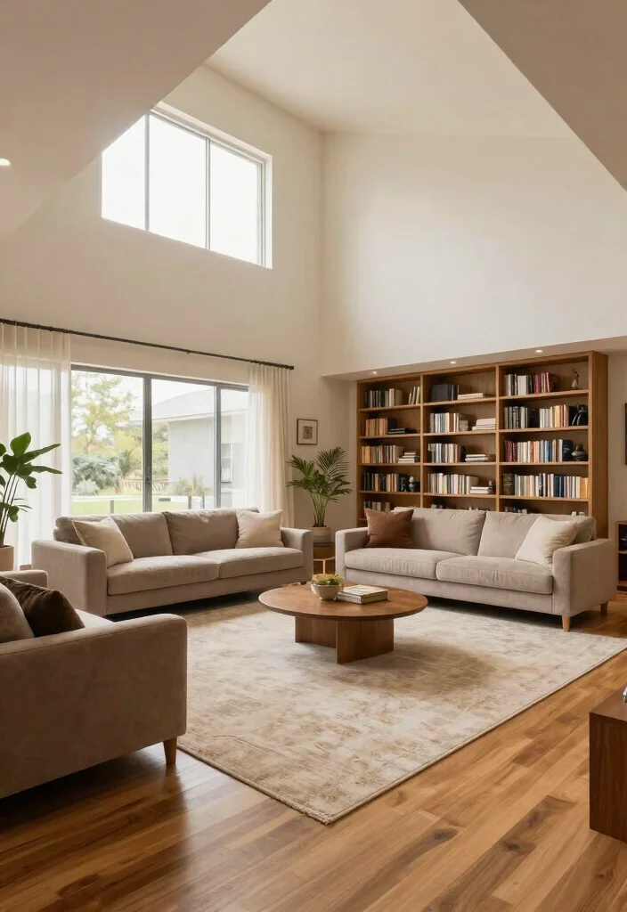 17 Rug Top View Ideas for Perfect Styling Inspiration - 16. Use Rugs to Enhance Acoustics 1