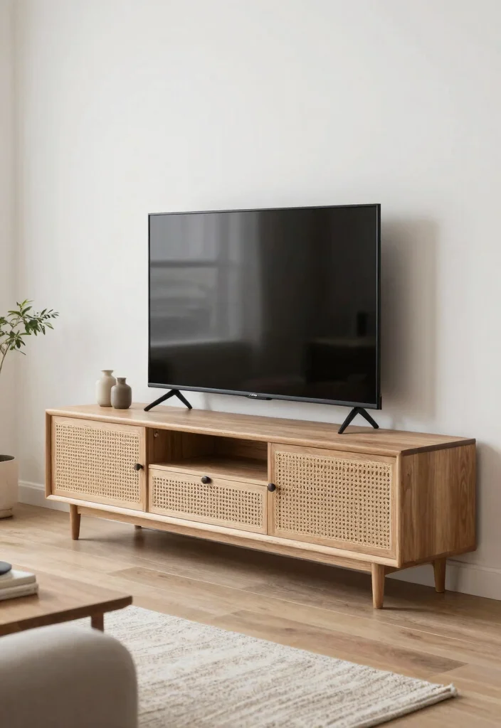 17 TV Unit Simple Design Modern Ideas That Look Chic 44 17 TV Unit Simple Design Modern Ideas That Look Chic - 14. Textured Surfaces 1