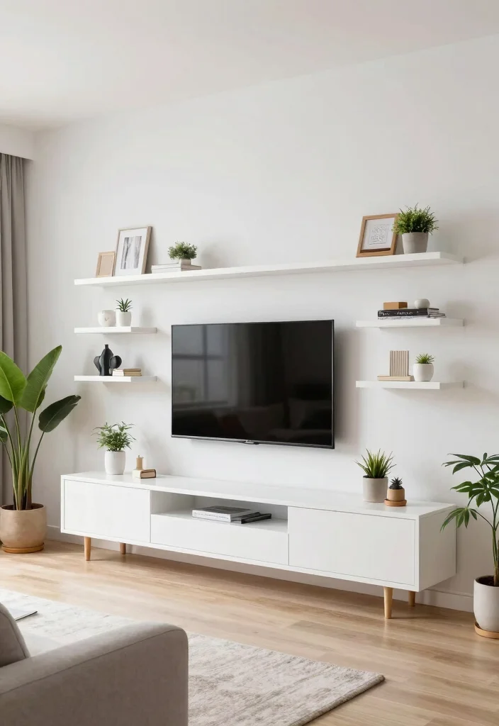 17 TV Unit Simple Design Modern Ideas That Look Chic 28 17 TV Unit Simple Design Modern Ideas That Look Chic - 8. Wall-mounted TV Units 1