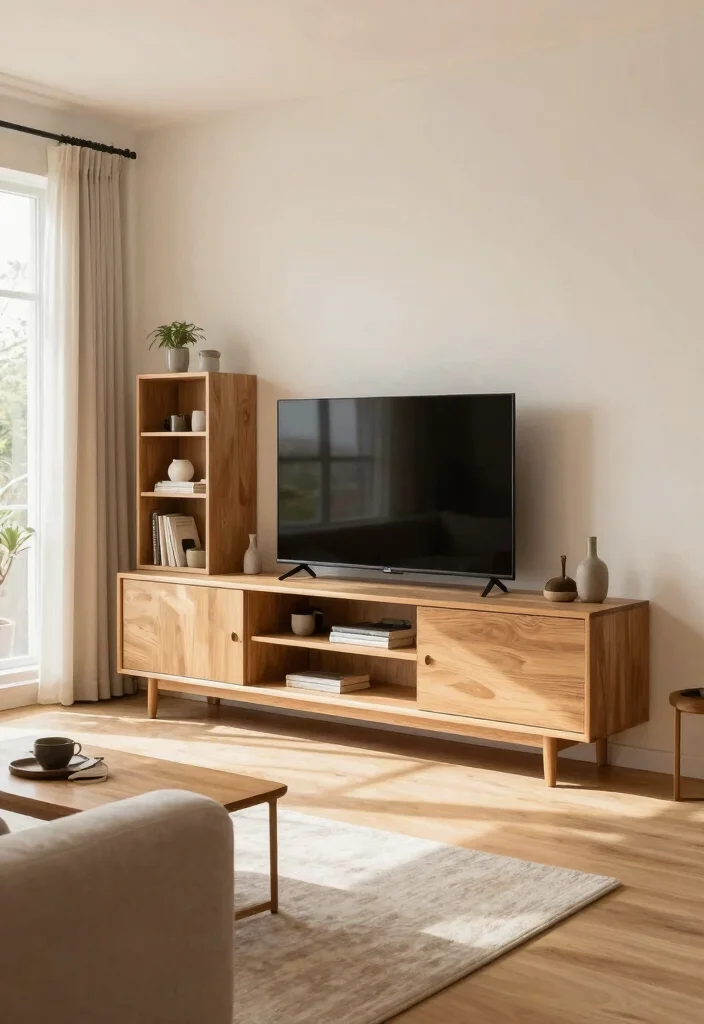 17 TV Unit Simple Design Modern Ideas That Look Chic 29 17 TV Unit Simple Design Modern Ideas That Look Chic - 9. Open-Concept Designs 1