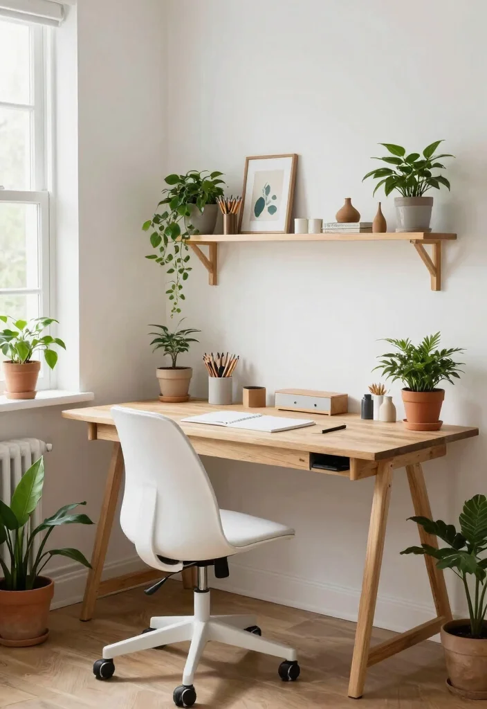 18 Artist Desk Setup Ideas That Spark Creativity 1 18 Artist Desk Setup Ideas That Spark Creativity - 1. Scandinavian Minimalism 1