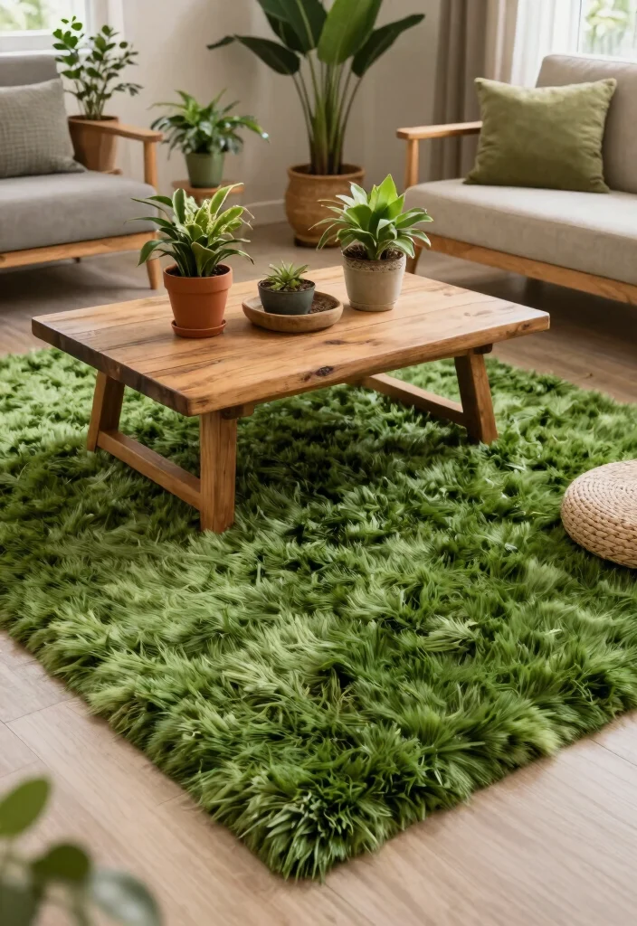 18 Faux Fur Rug Ideas That Add Instant Cozy - 3. Eco-Friendly Choices 1
