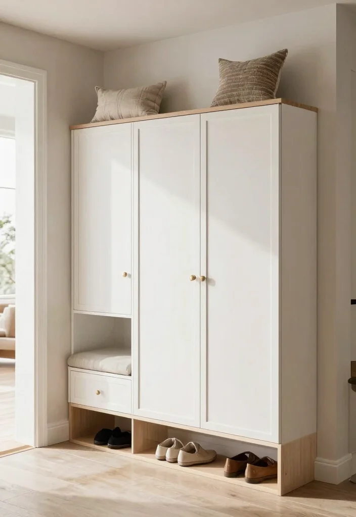 18 Shoe Unit Design Modern Ideas That Stay Sleek 53 18 Shoe Unit Design Modern Ideas That Stay Sleek - 13. Chic Shoe Cabinets with Seating 1