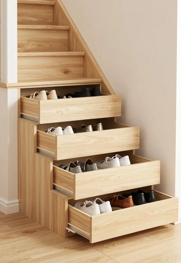18 Shoe Unit Design Modern Ideas That Stay Sleek 67 18 Shoe Unit Design Modern Ideas That Stay Sleek - 17. Shoe Drawers Under Stairs 1