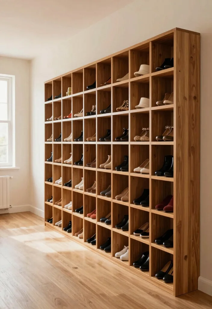 18 Shoe Unit Design Modern Ideas That Stay Sleek 26 18 Shoe Unit Design Modern Ideas That Stay Sleek - 6. Shoe Cubbies for Easy Organization 1