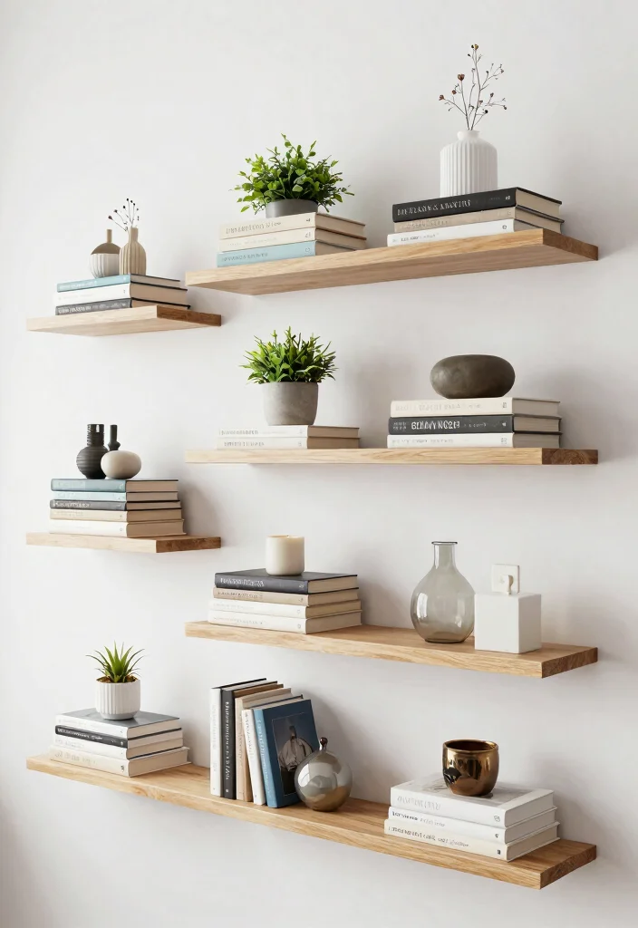 18 Small Bookshelf Decor Ideas That Look Pinterest Perfect 51 18 Small Bookshelf Decor Ideas That Look Pinterest Perfect - 11. Implement Floating Shelves 1