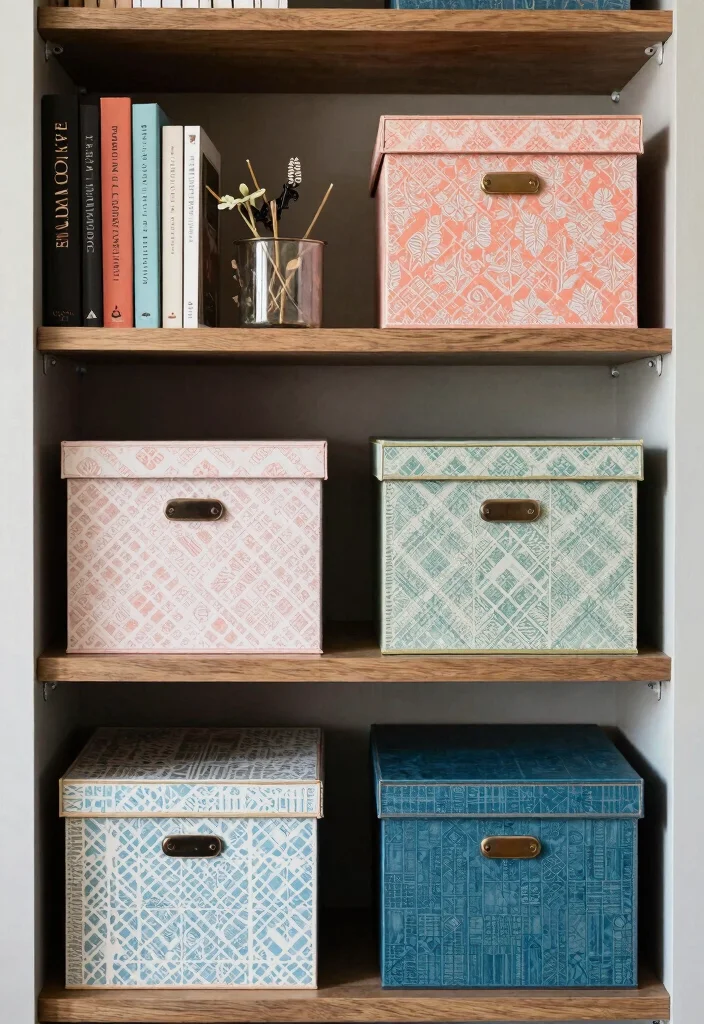 18 Small Bookshelf Decor Ideas That Look Pinterest Perfect 52 18 Small Bookshelf Decor Ideas That Look Pinterest Perfect - 12. Utilize Decorative Boxes 1