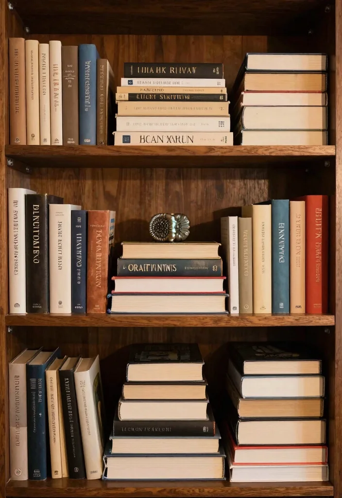 18 Small Bookshelf Decor Ideas That Look Pinterest Perfect 16 18 Small Bookshelf Decor Ideas That Look Pinterest Perfect - 6. Play with Heights and Layers 1