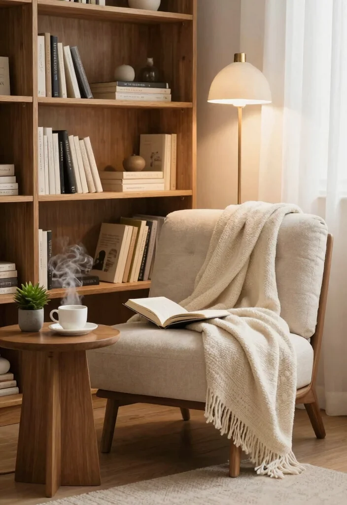 18 Small Bookshelf Decor Ideas That Look Pinterest Perfect 39 18 Small Bookshelf Decor Ideas That Look Pinterest Perfect - 9. Create a Cozy Reading Nook 1